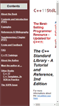 Mobile Screenshot of cppstdlib.com